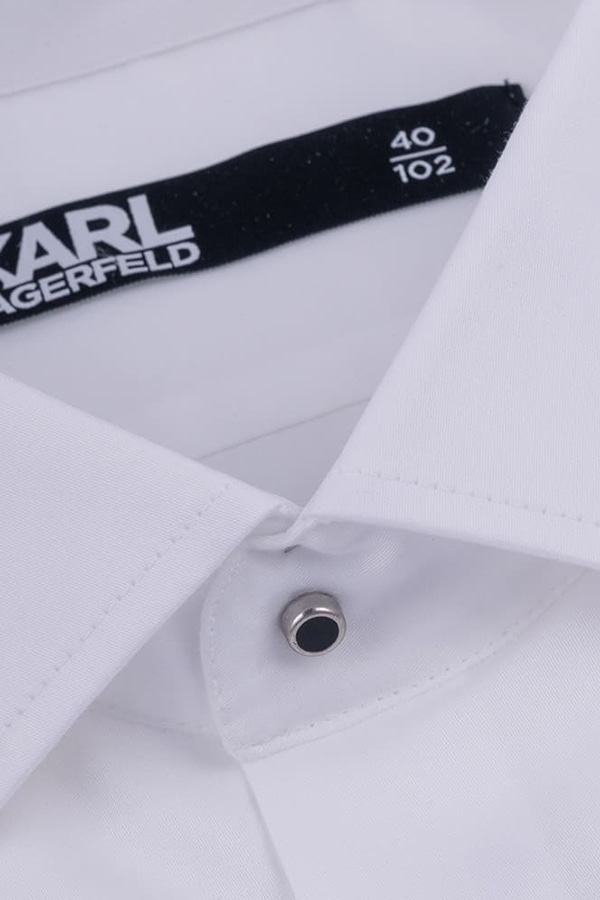 ΠΟΥΚΑΜΙΣΟ KARL LAGERFELD - 10 ΛΕΥΚΟ